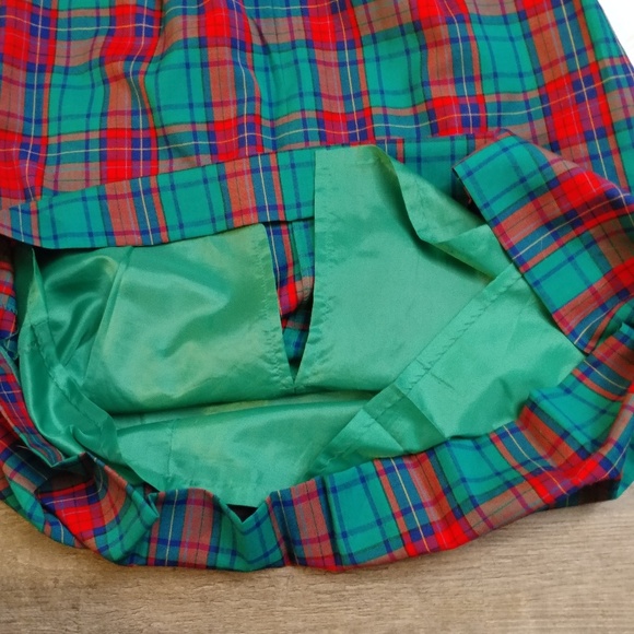 Pendleton Tartan Plaid Pleated Skirt Virgin Wool - Picture 7 of 7